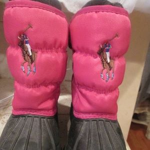 Polo Ralph Lauren Infant/Toddler Snow Boots size 7